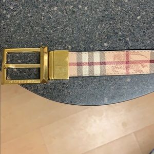 Burberry Designer Belt